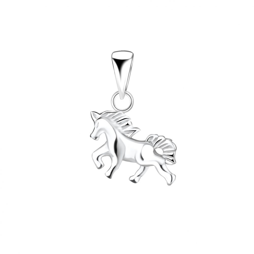 Flott anheng med liten hest i 925 sterling sølv. Passer perfekt for en hesteelskere! Halskjede selges separat. Du finner matchende kjede i nettbutikken. 