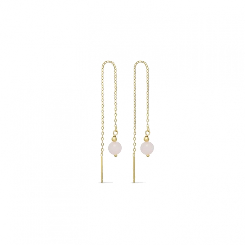 The Ella Rosa Jade crystal earrings were created with the aim of helping you find inner balance, empathy, compassion and forgiveness. This crystal is said to open your heart and strengthen your connections with others.
