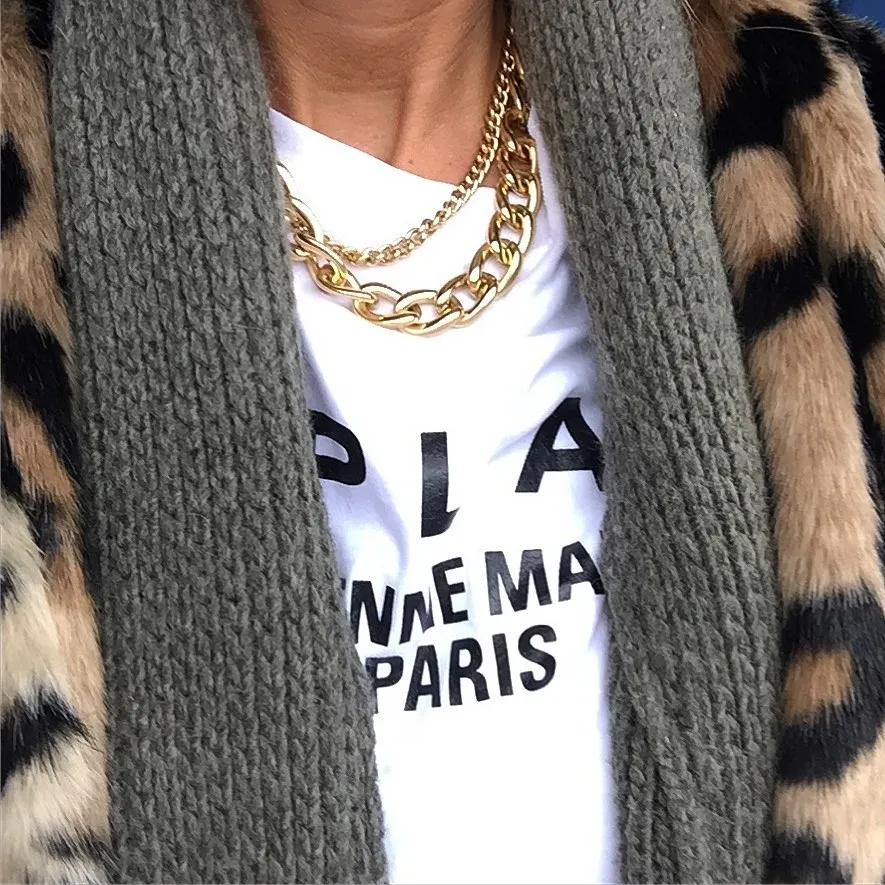 EDBLAD LOURDES GULLKJEDE LAGT SAMMEN MED ANDRE SMYKKER