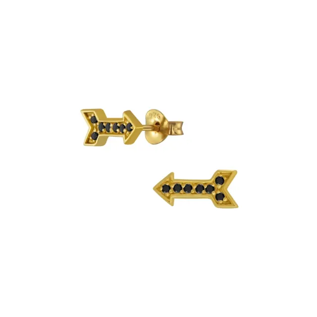 JBX Arrow earrings mini black