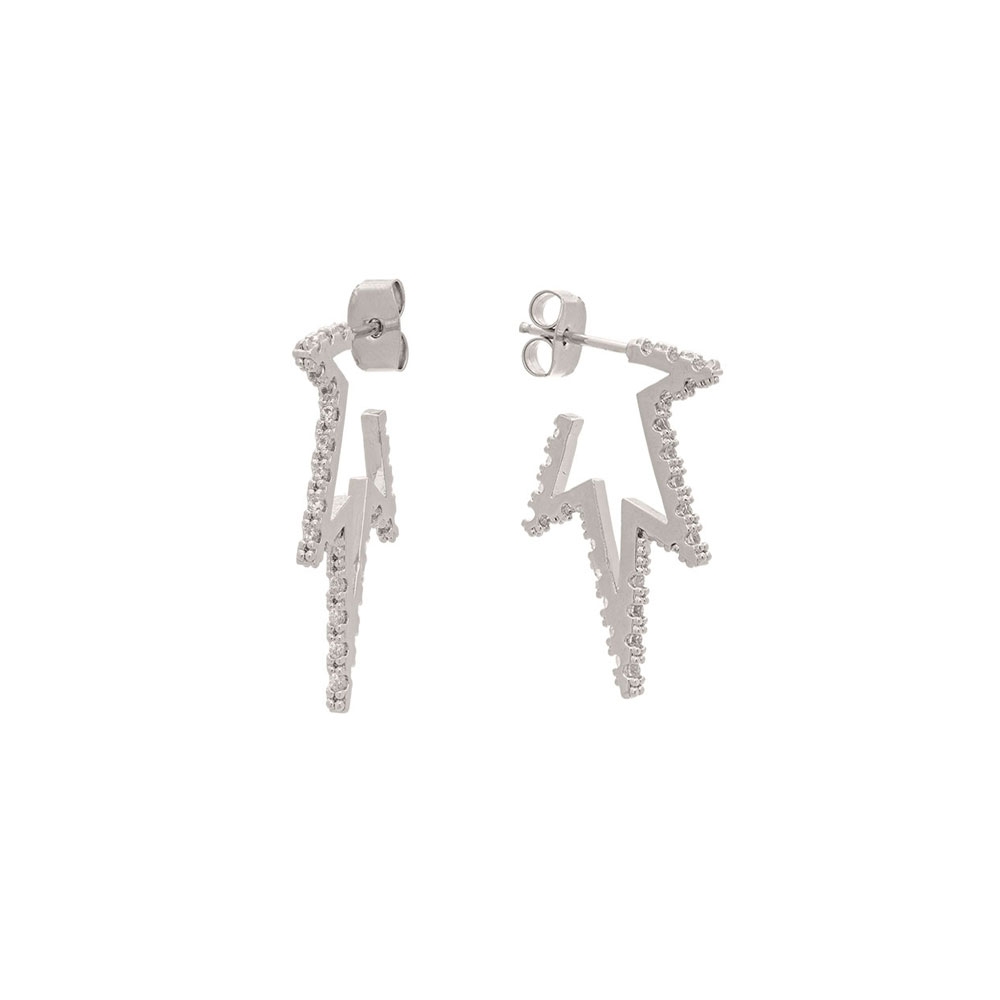 Lily and Rose petite Vega earrings sølv