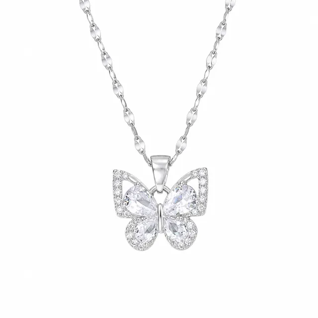 AVI Jewels Bella necklace silver