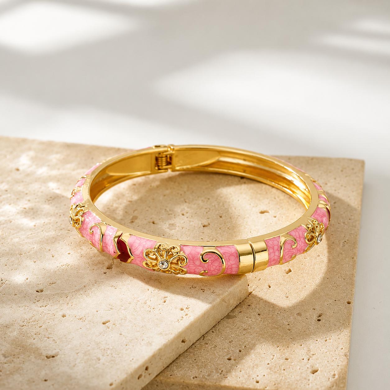 AVI Jewels Palermo bracelet pink