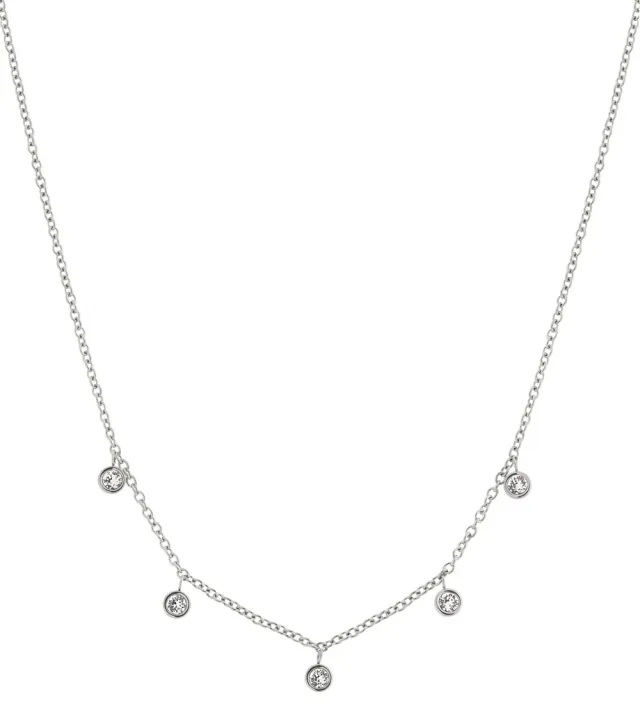 Edblad Dew drop necklace multi steel