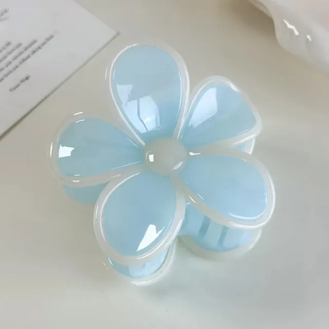 AVI Accessories Camelia hairclip blue