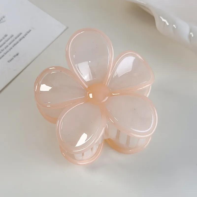AVI Accessories Camelia hairclip white/peach