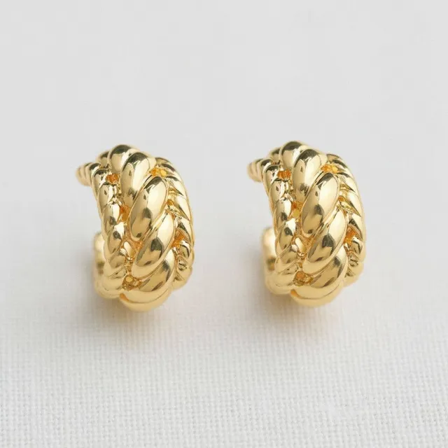 AVI Jewels Twisted Chunky Hoops