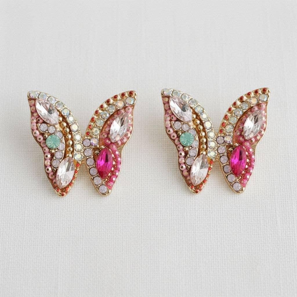 AVI Jewels Vintage Butterfly earrings