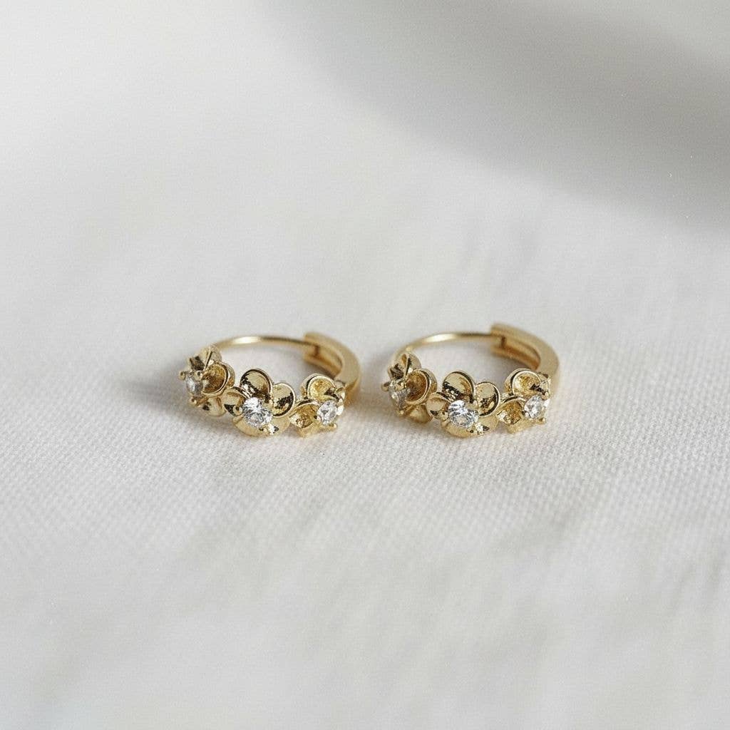 AVI Jewels Daisy hoops