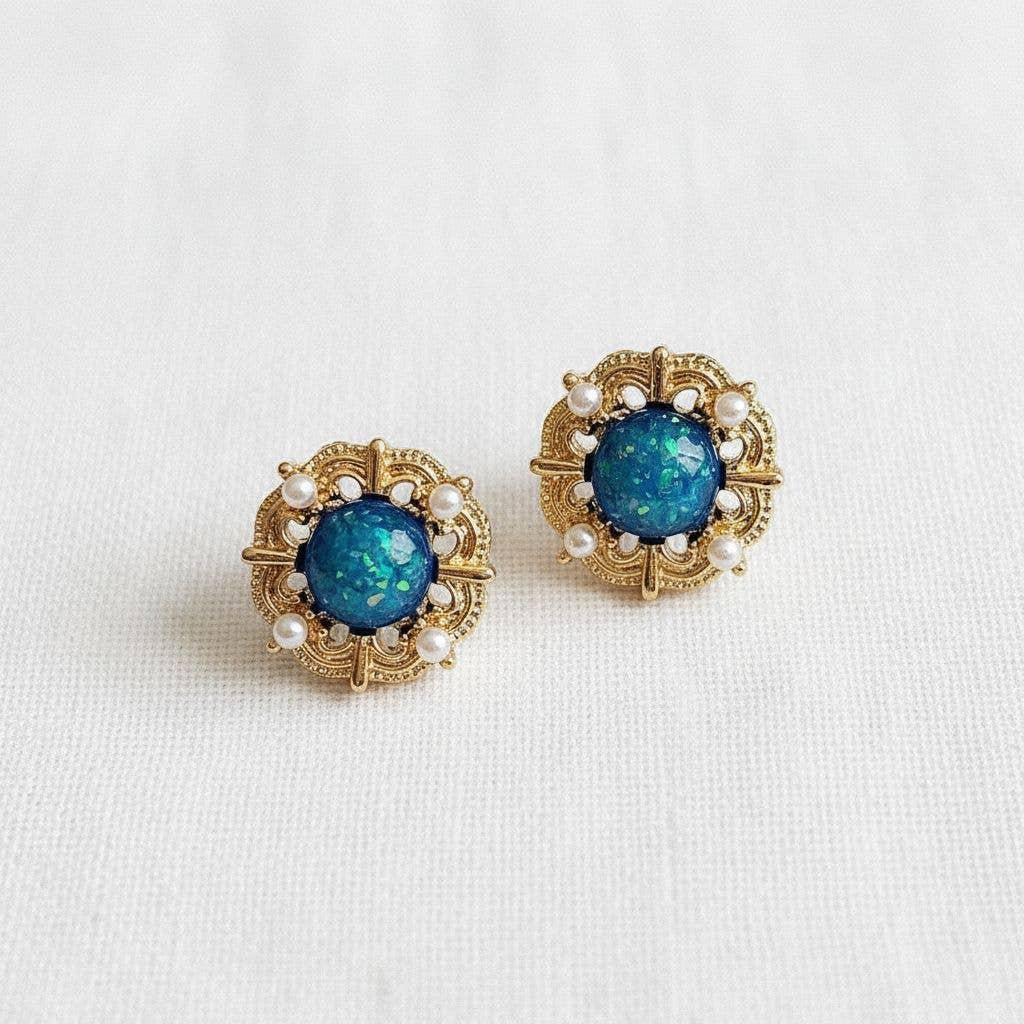 AVI Jewels Aqua earrings