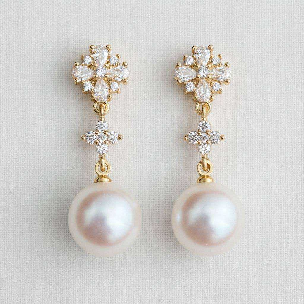 AVI Jewels Floral Aurora Earrings