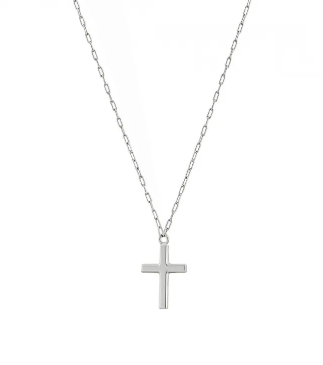 Edblad Spirit cross necklace steel