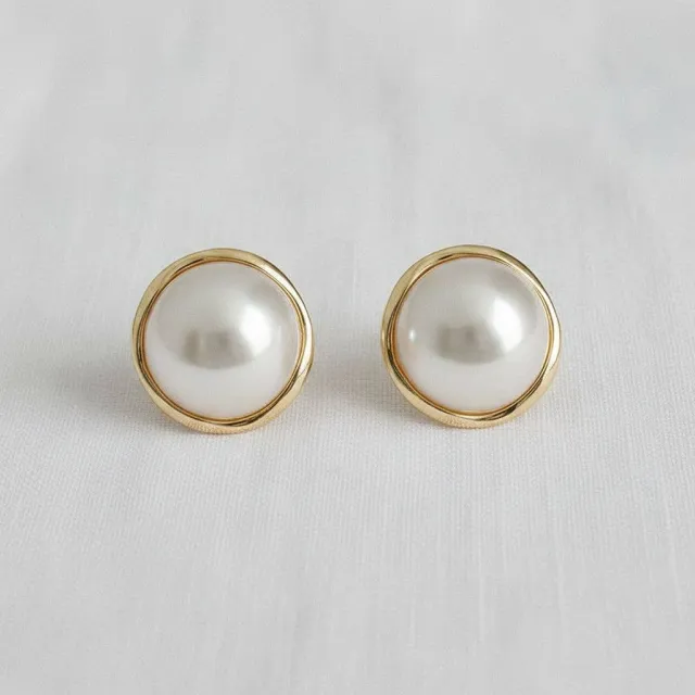 AVI Jewels Pearl Stud Earrings