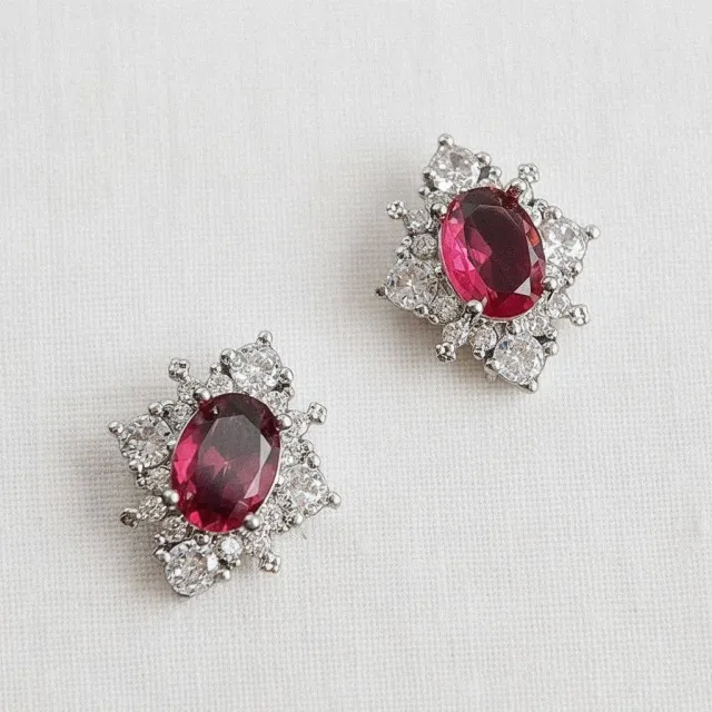AVI Jewels Ruby Earrings