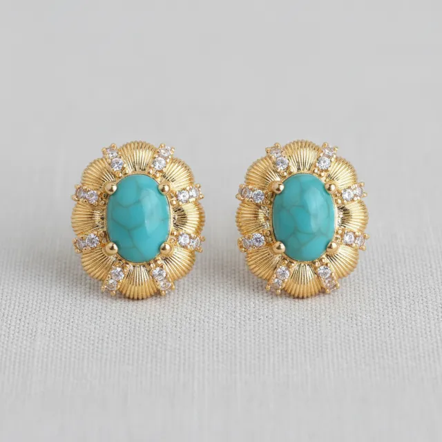AVI Jewels Helena Stud Earrings