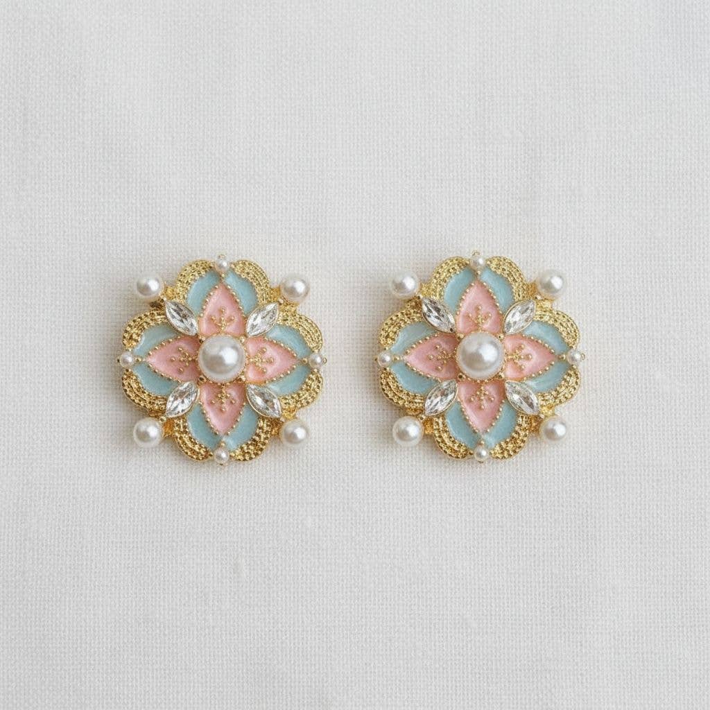 AVI Jewels Alix Stud Earrings