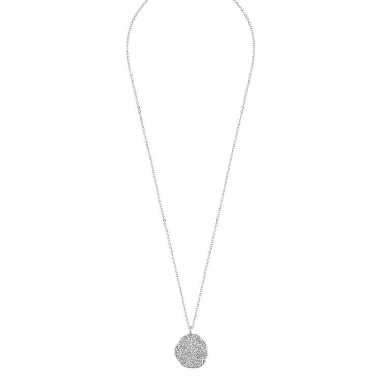 SNÖ OF SWEDEN CORE LONDON PENDANT NECKLACE 45 CM SILVER