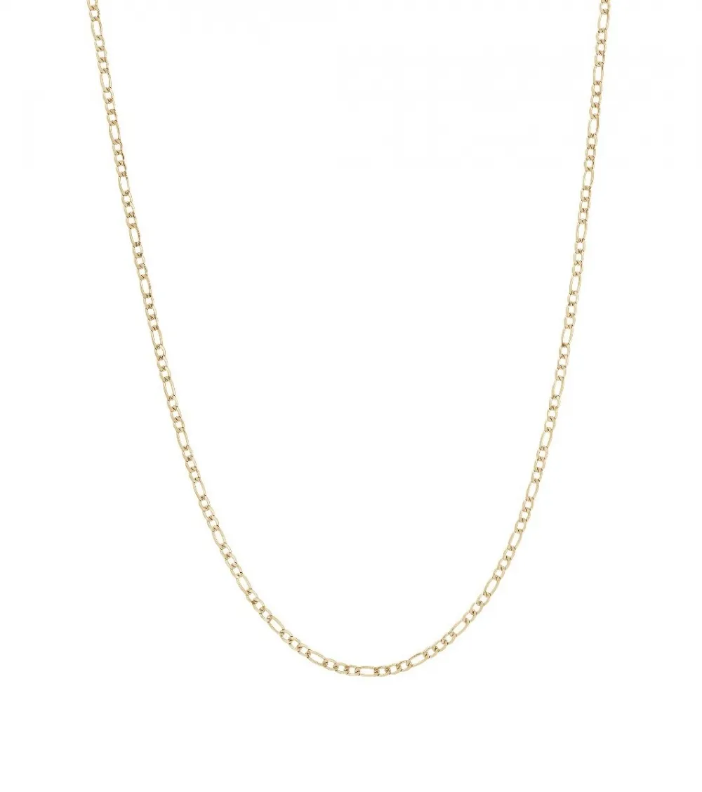EDBLAD CHARMENTITY CHAIN FIGARO 50 CM GOLD