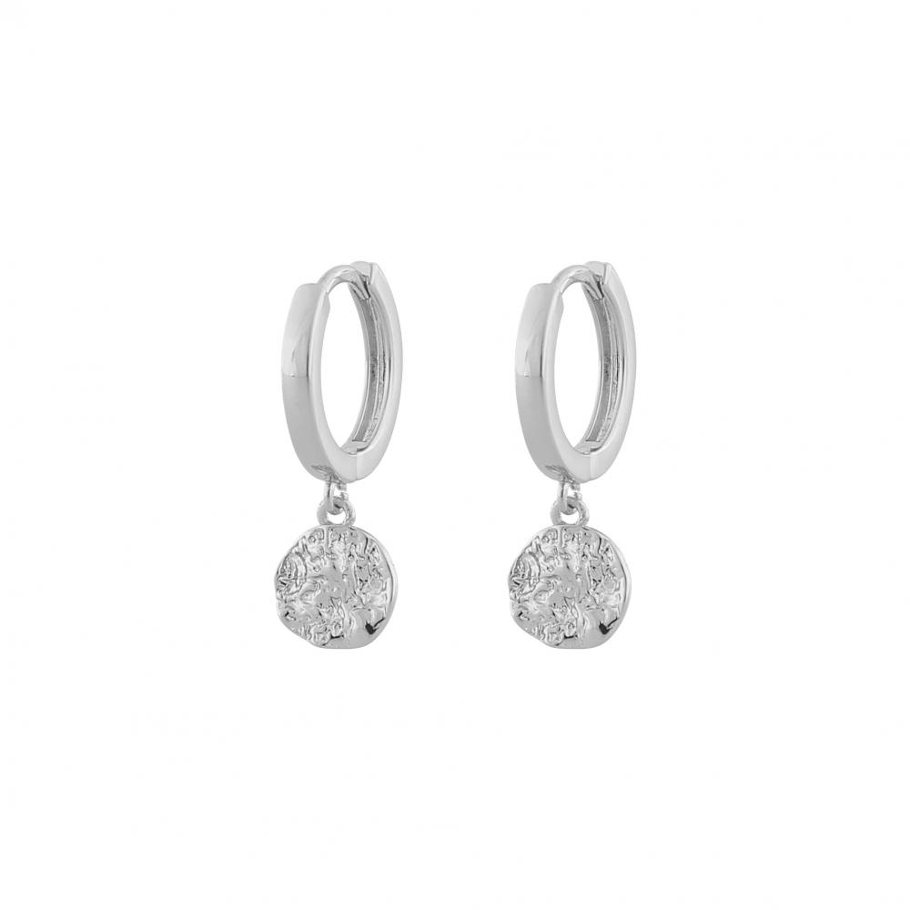 SNÖ OF SWEDEN RUE RING EARRINGS SILVER