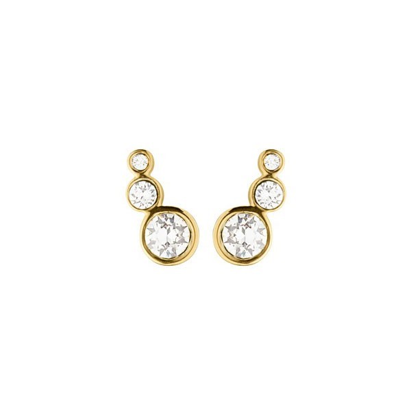Dyrberg/Kern Lini gold earrings