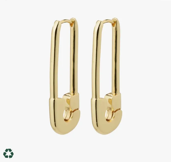 PILGRIM PACE EARRINGS GOLDPLATED