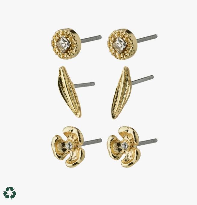 Pilgrim ECHO 3-in-1 earrings