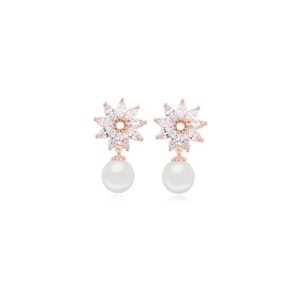 DAISY PEARL EARRINGS