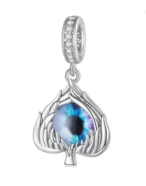 JBX charm Eyes Wide Open silver