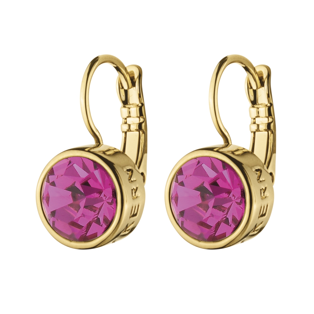 DYRBERG/KERN LOUISE EARRINGS PINK/GOLD