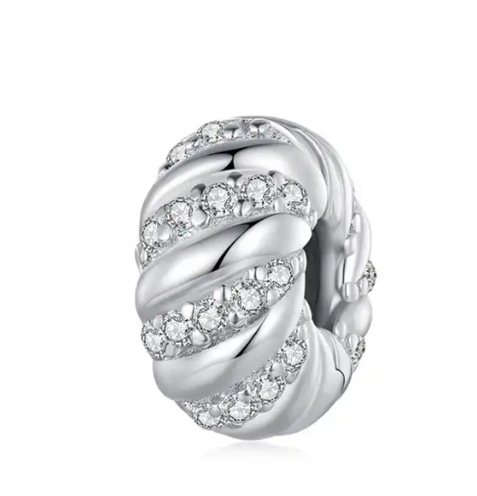 JBX charm Sparkle silver