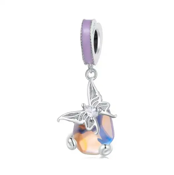 JBX charm Sweet nature silver