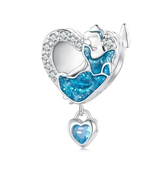 JBX charm Heart of the Sea silver