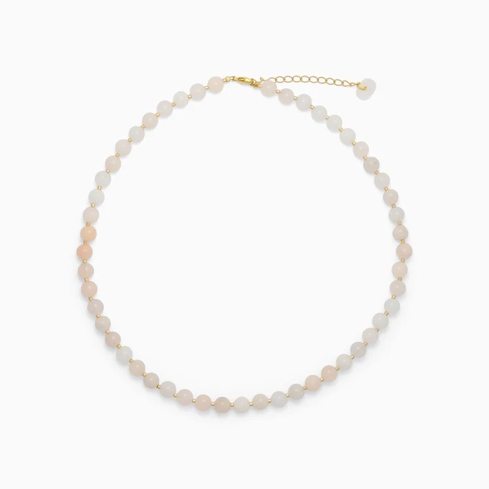 Soi Rose Jade | Crystal necklace
