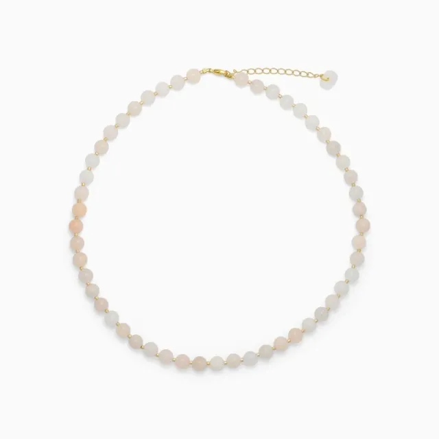 Soi Rose Jade | Crystal necklace