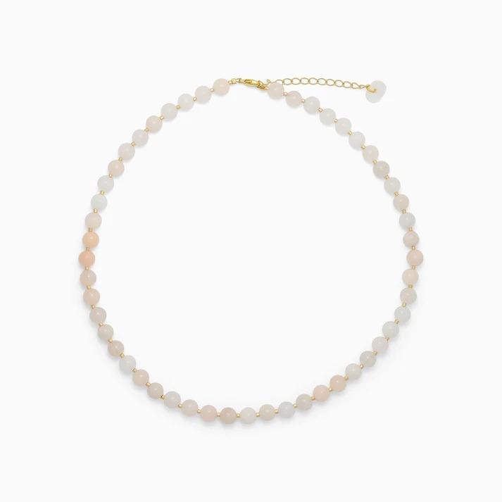 Soi Rose Jade | Crystal necklace