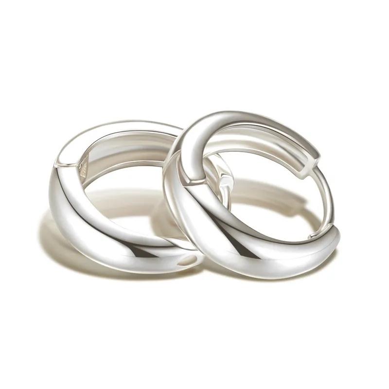 AVI Jewels Halle hoops silver