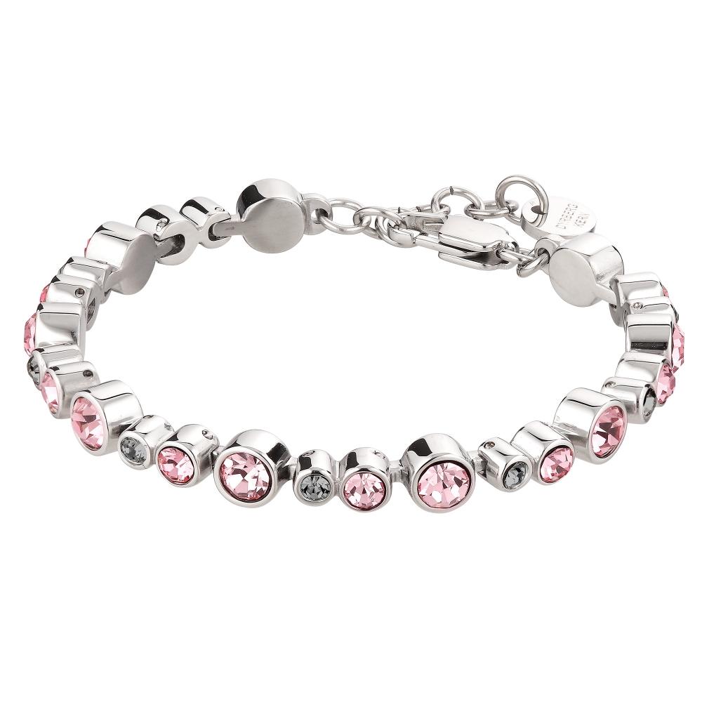 DYRBERG/KERN TERESIA BRACELET SS VINTAGE ROSE /GREY
