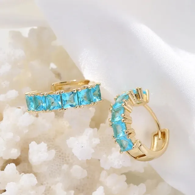 AVI Jewels Breeze Earrings Turquise