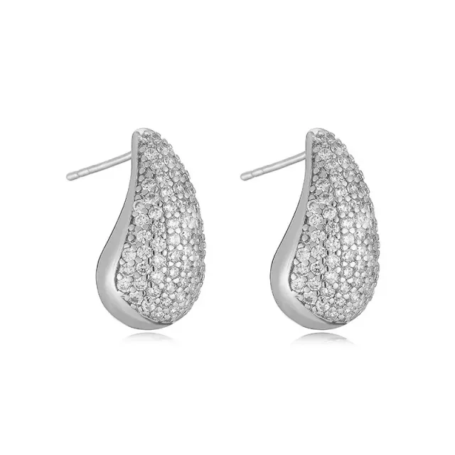 AVI Jewels Dina Earrings Silver