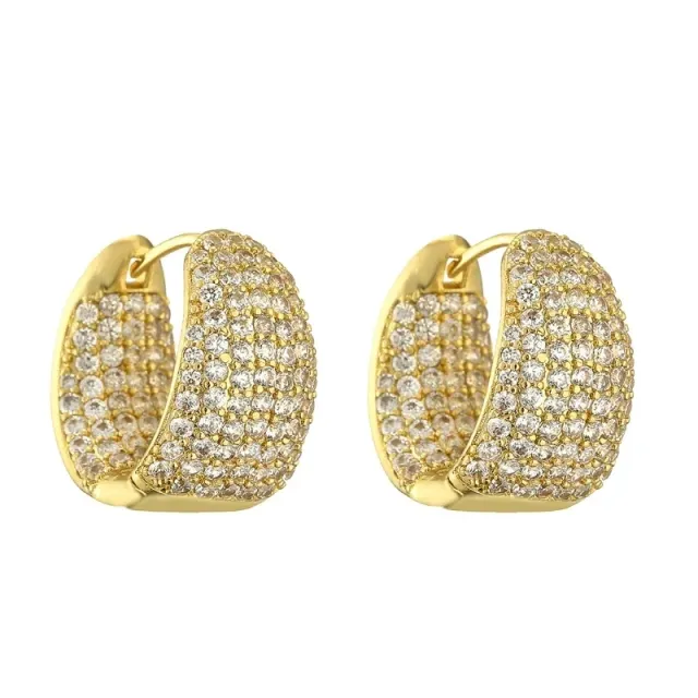 AVI Jewels Lena Earrings Gold