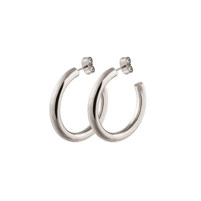 Dyrberg/Kern Cirkula hoops silver