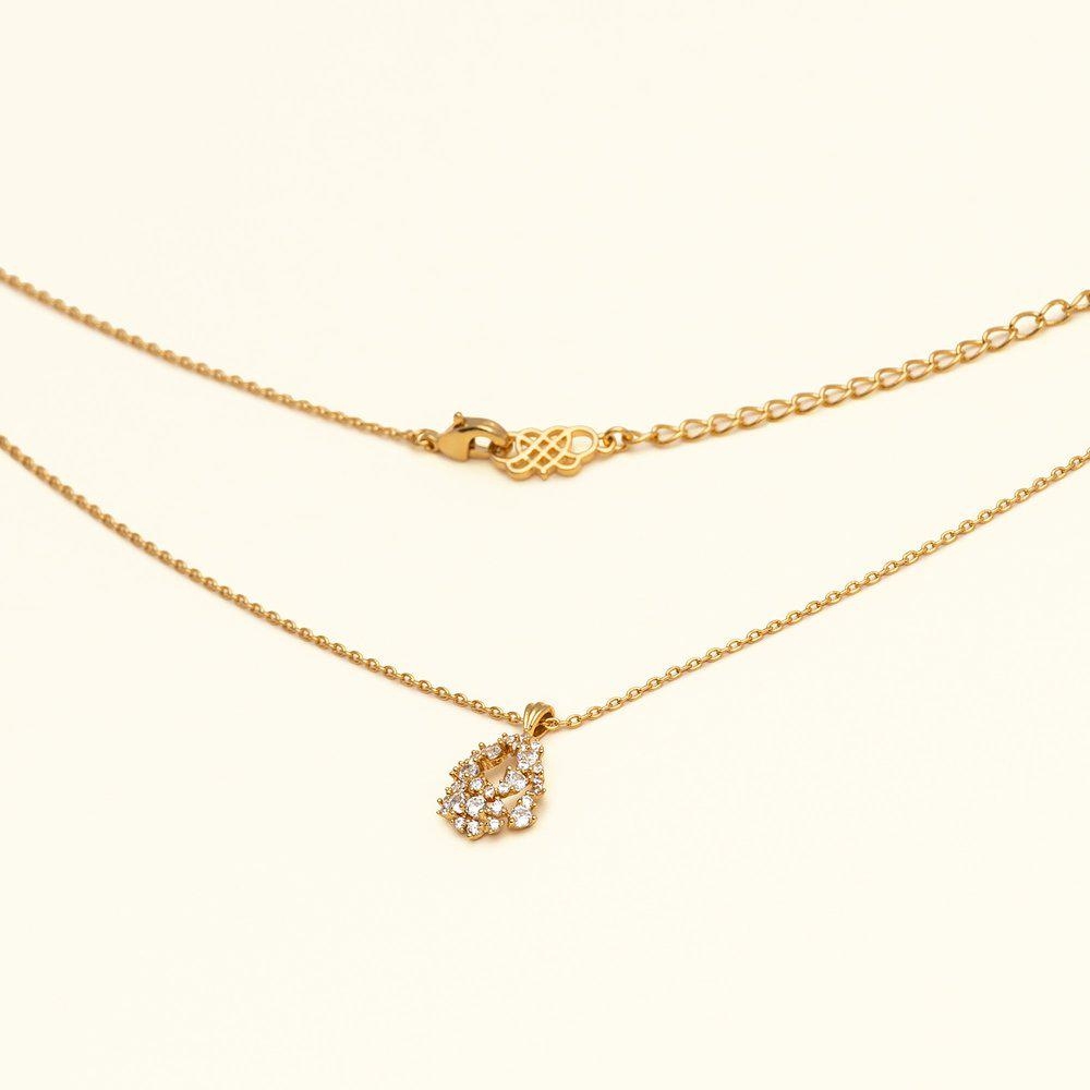 Lily and Rose Petite Miss Alice necklace - Crystal (gold)