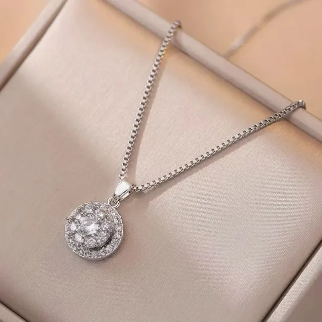 AVI Jewels Cassandra necklace silver