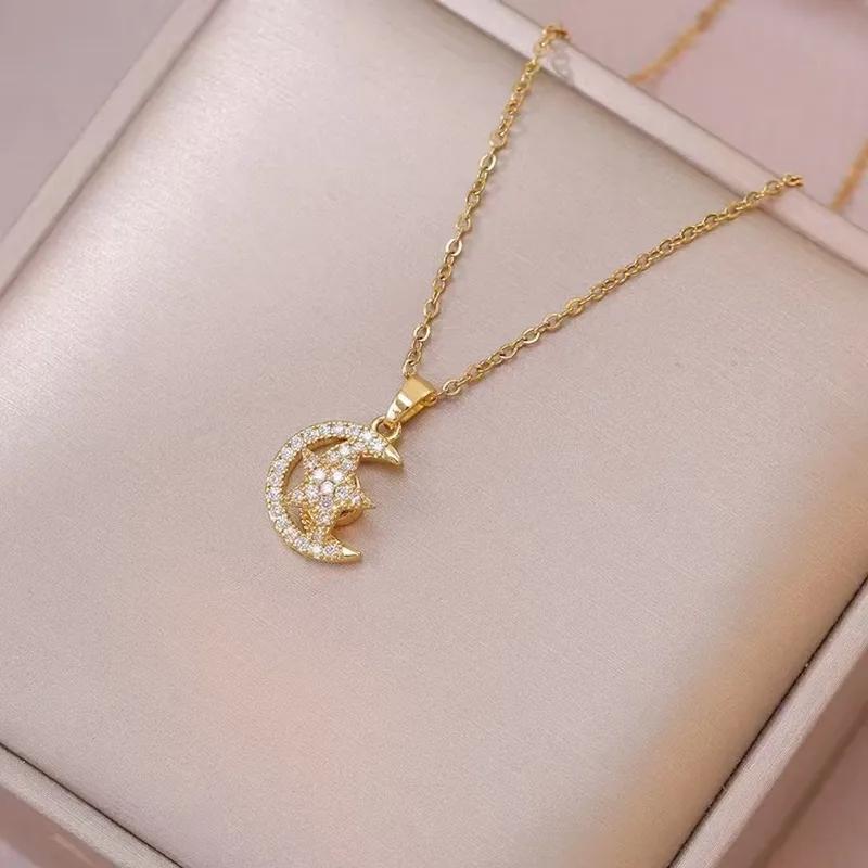 AVI Jewels Enchanted necklace gold