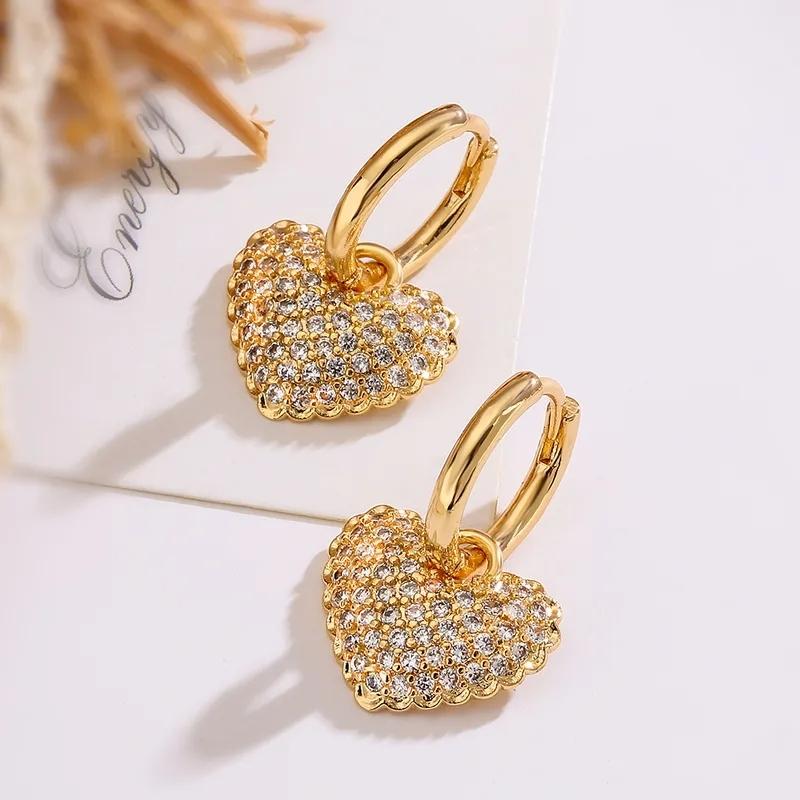AVI Jewels Valentina earrings gold 