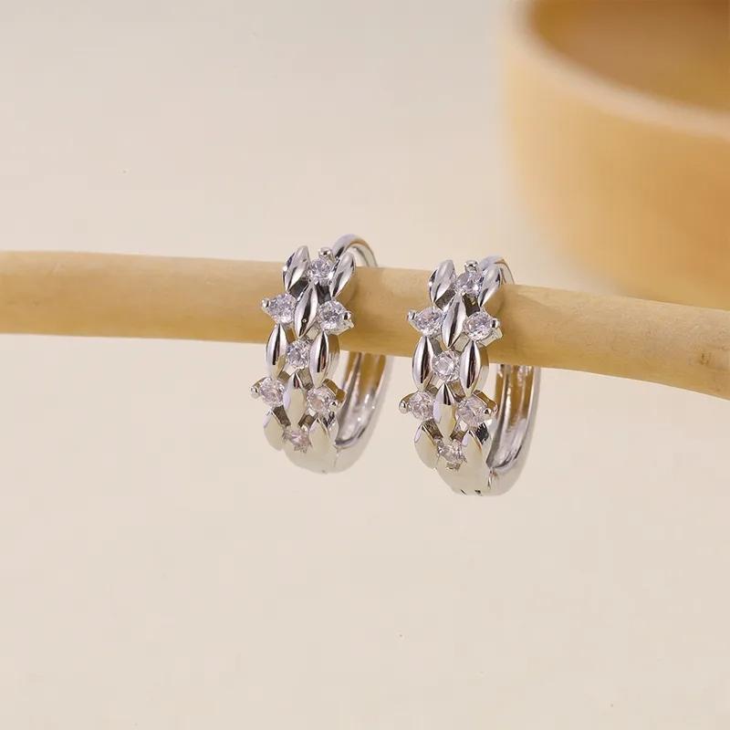 AVI Jewels Atlanta hoops silver