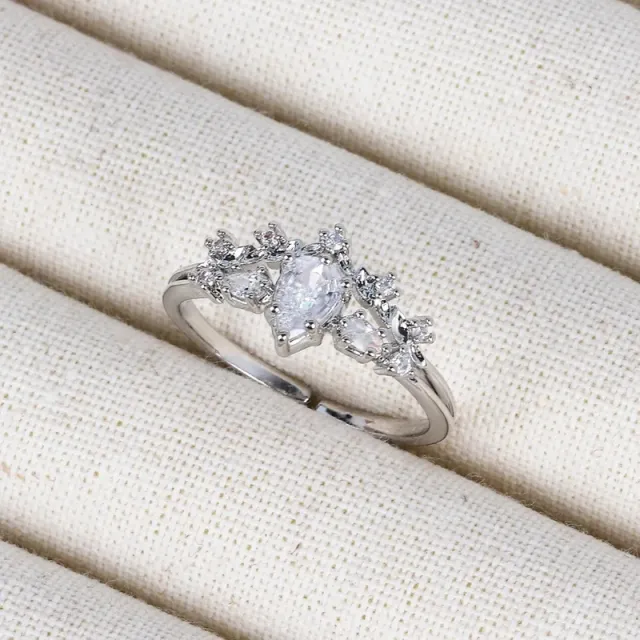 AVI Jewels Buckingham ring silver