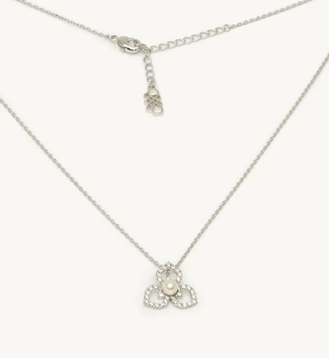 Lily and Rose Elise Necklace - Ivory Pearl (silver)