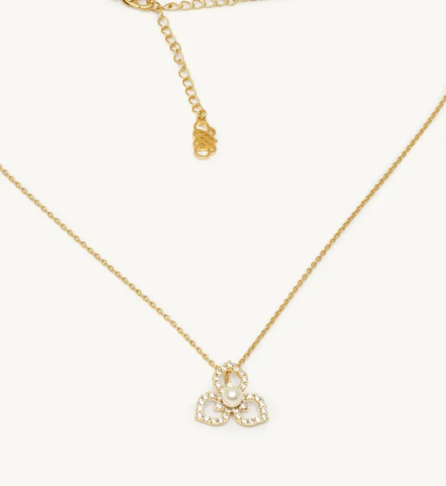 Lily and Rose Elise Necklace - Ivory Pearl (gold)