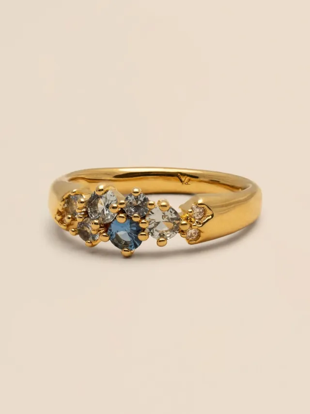 YLVA LI Meadow ring - Bluebell